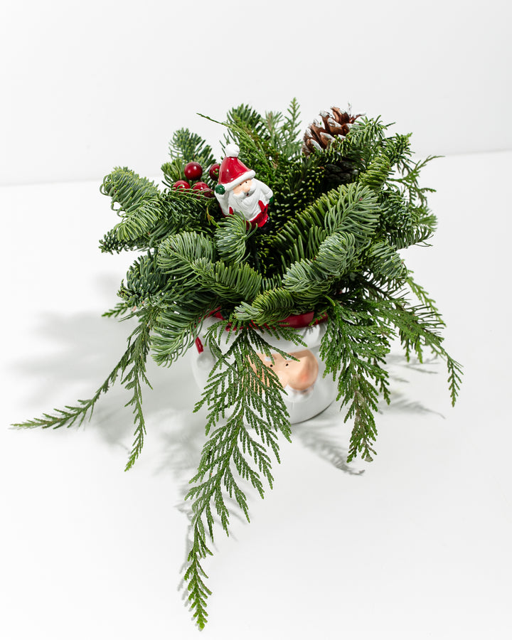 Santa Centerpiece