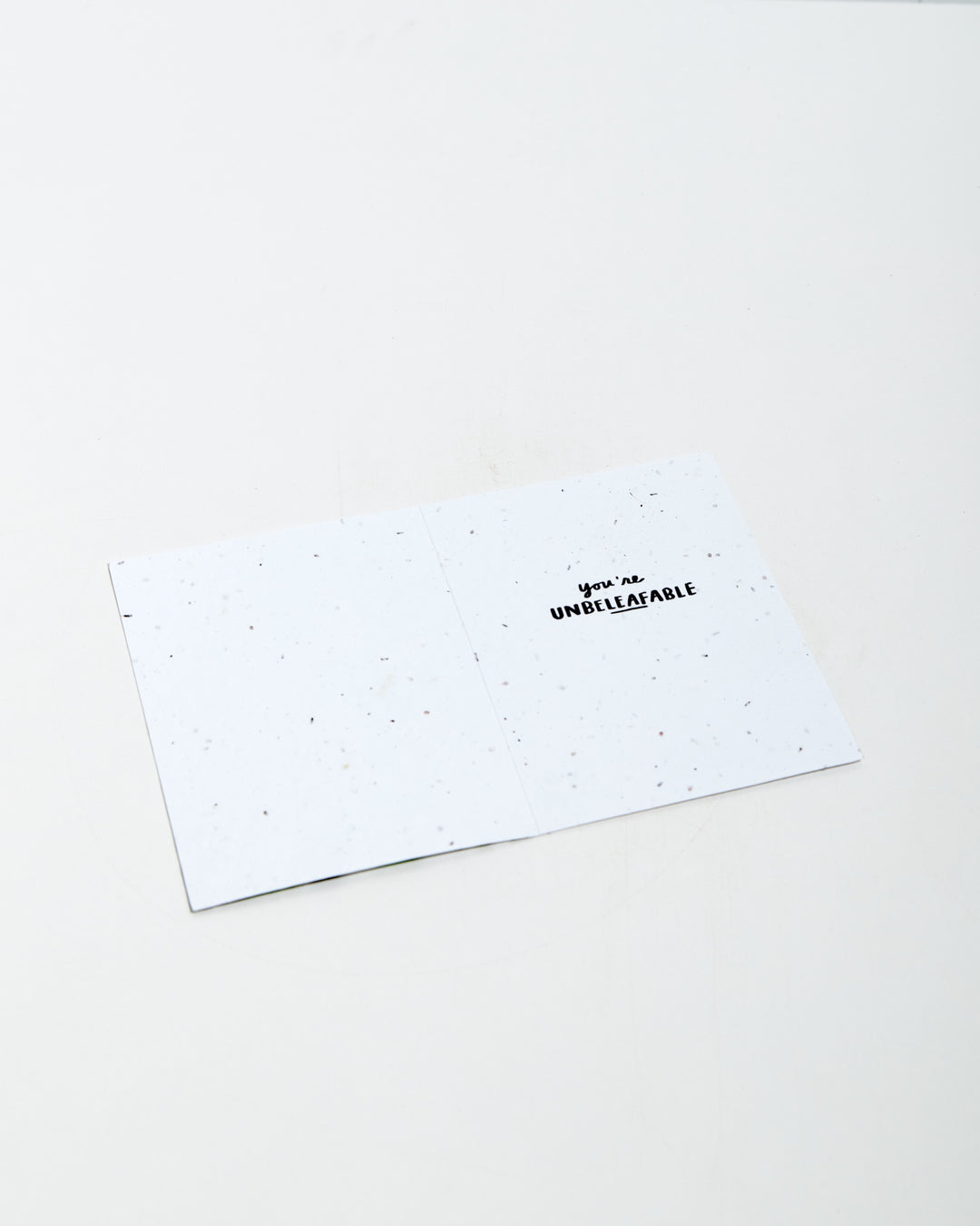 Seed Paper Greeting Card