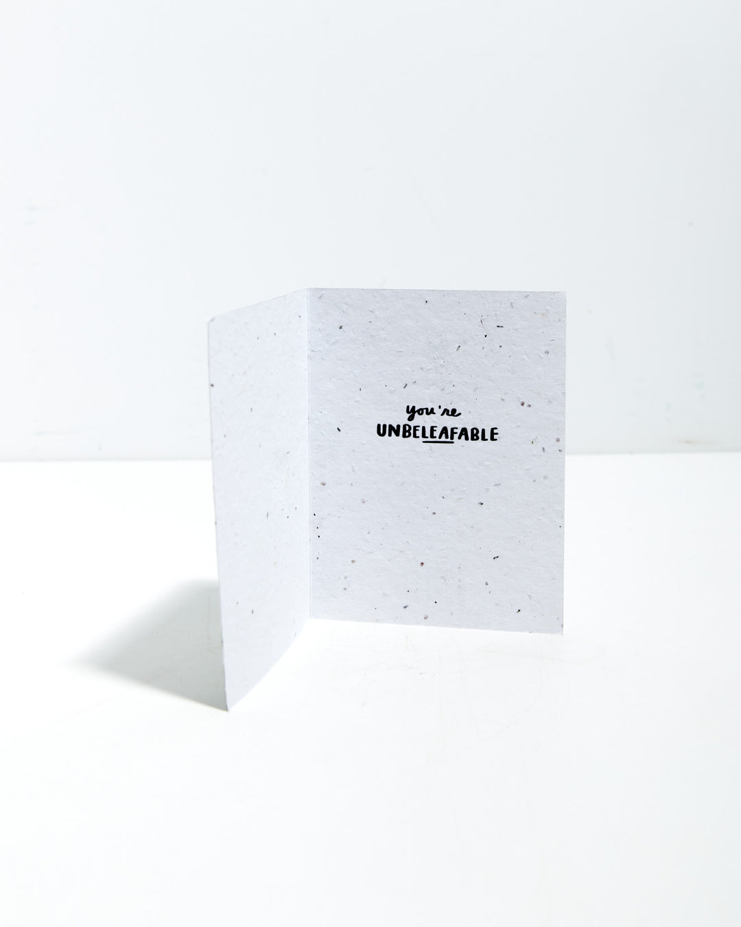 Seed Paper Greeting Card