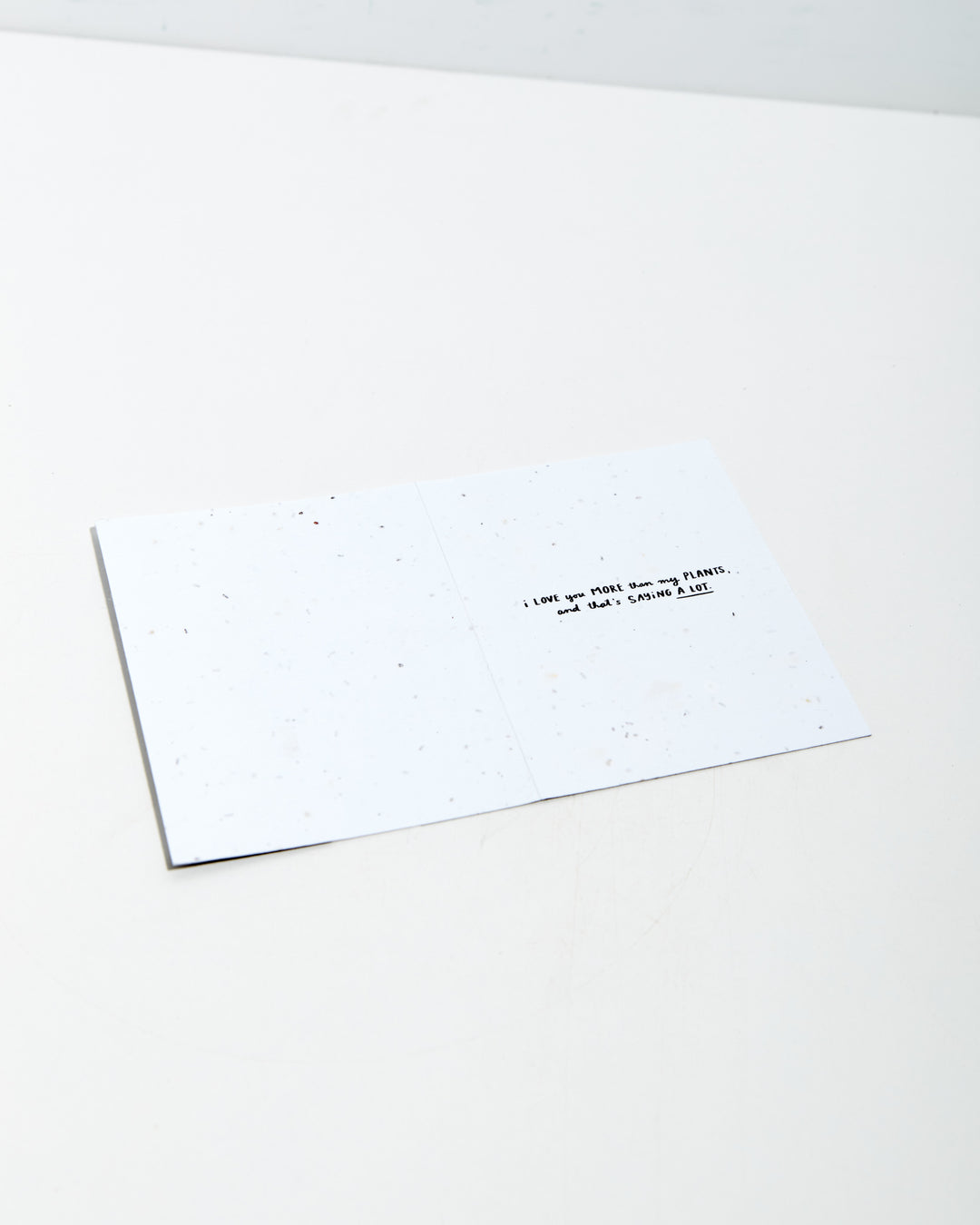 Seed Paper Greeting Card