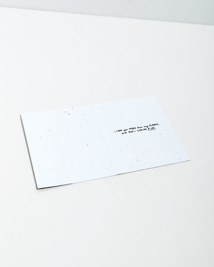 Seed Paper Greeting Card