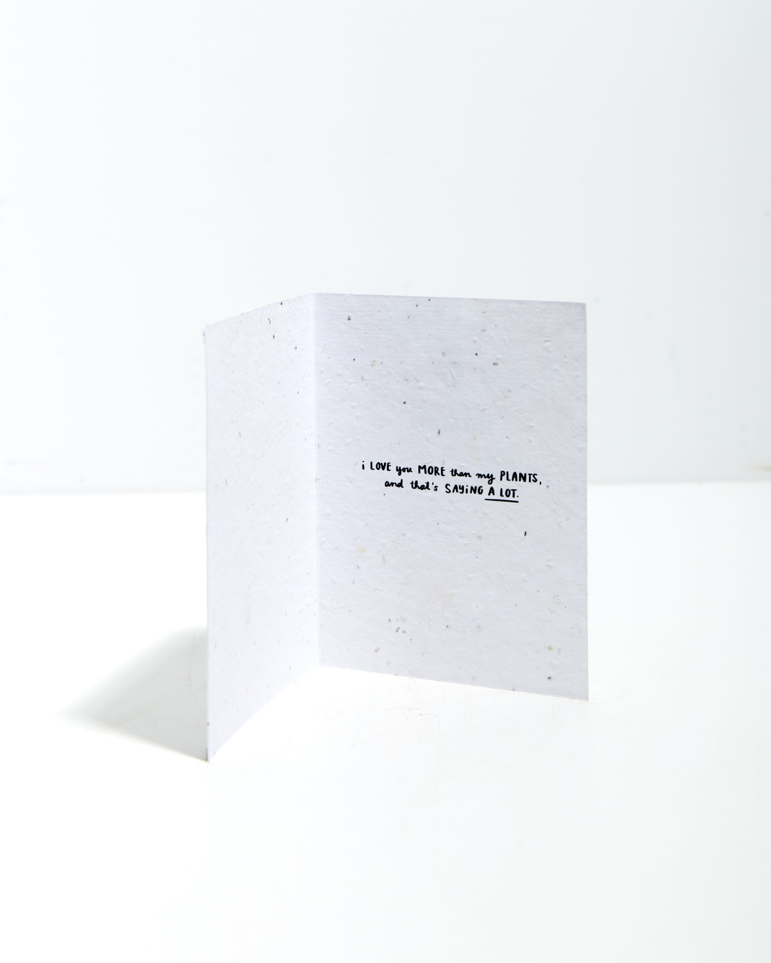 Seed Paper Greeting Card