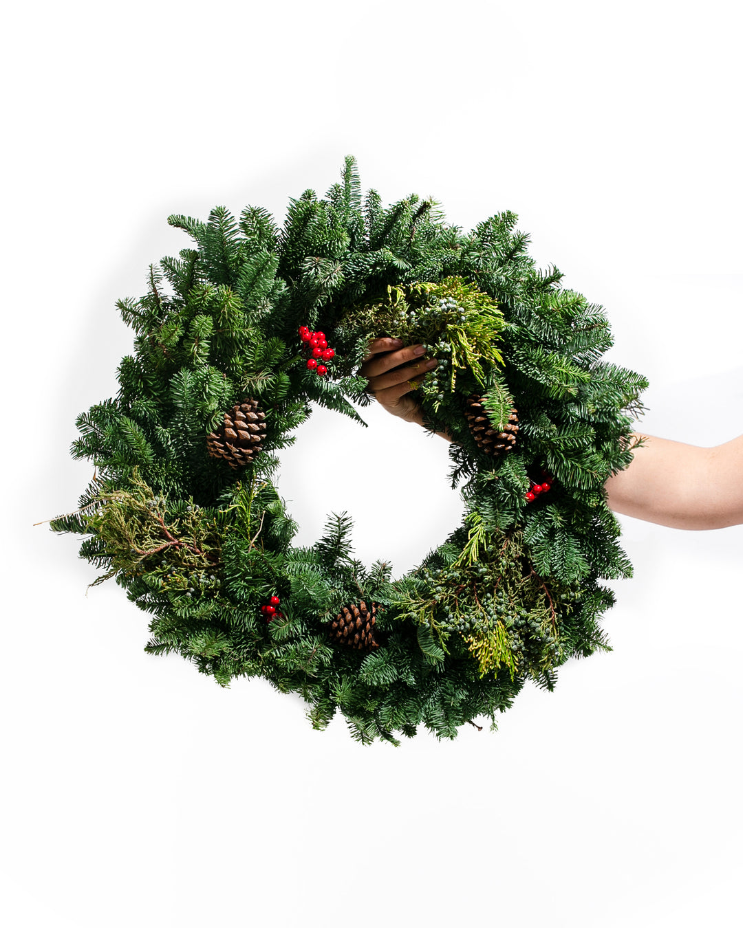 Fresh Cut Holiday Wreath