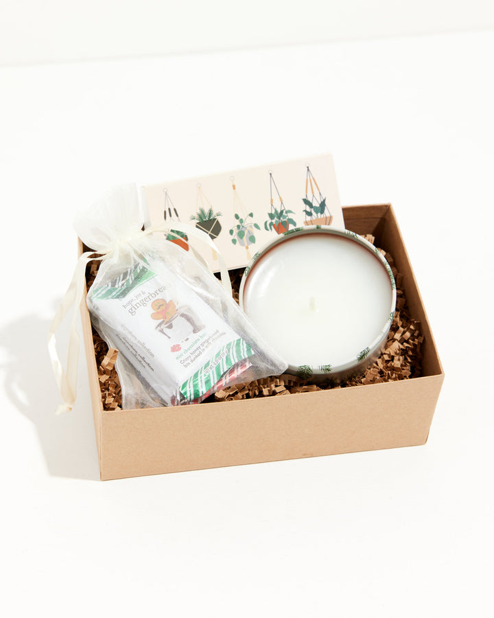 Candle and Chocolates Holiday Gift Box, Lively Root, Accessory, , , , 